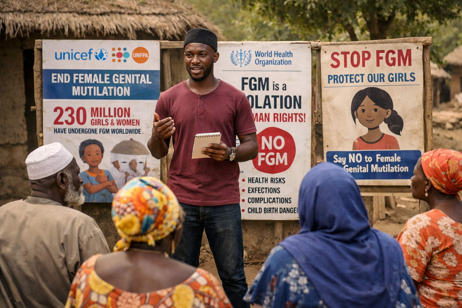 Youth Leader Pledges to Report Every FGM Case in His Community